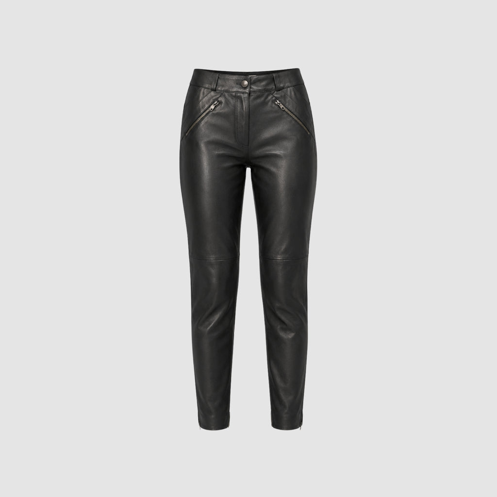 Calça Stretch Com zíper