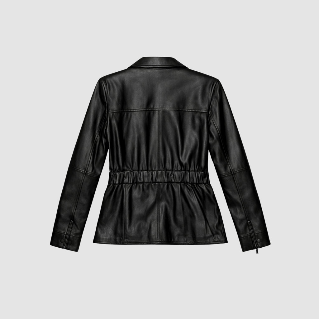 Parka Briana Couro Legítimo