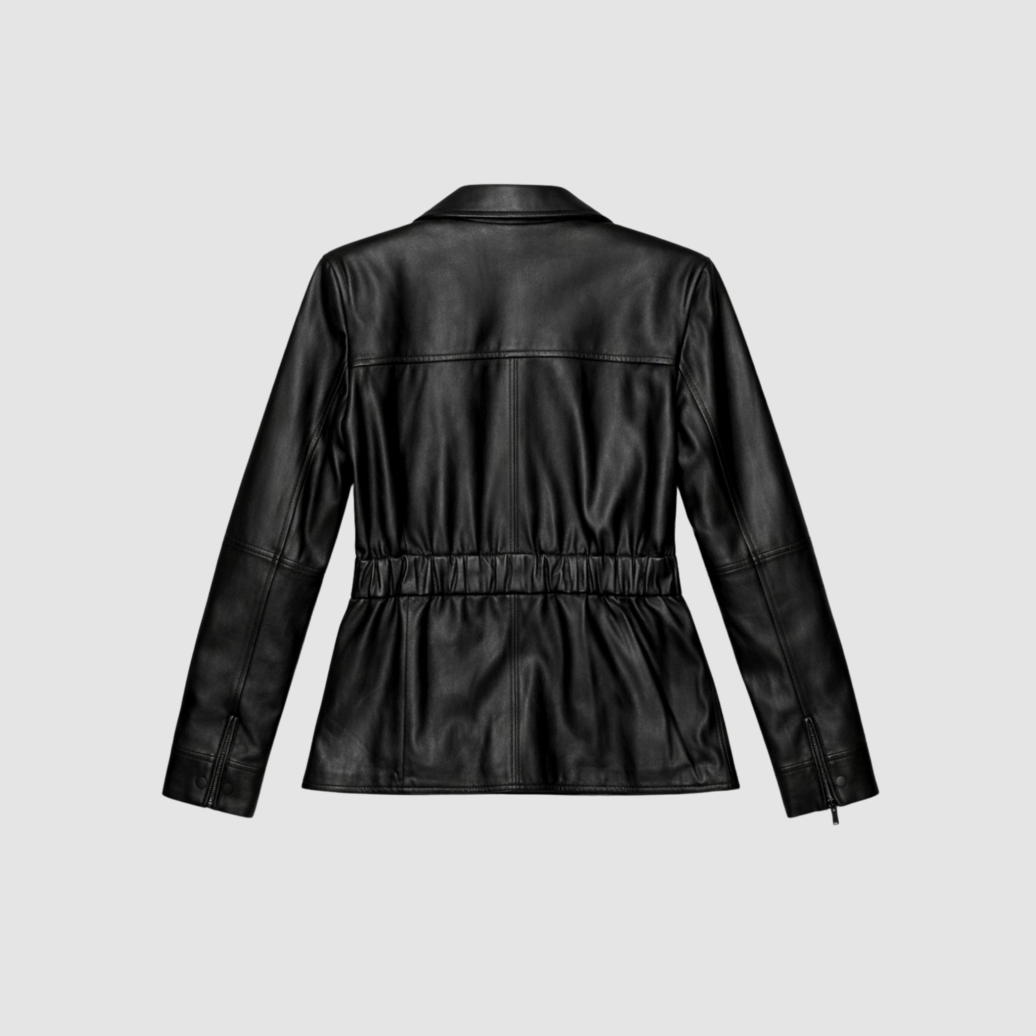 Parka Briana Couro Legítimo