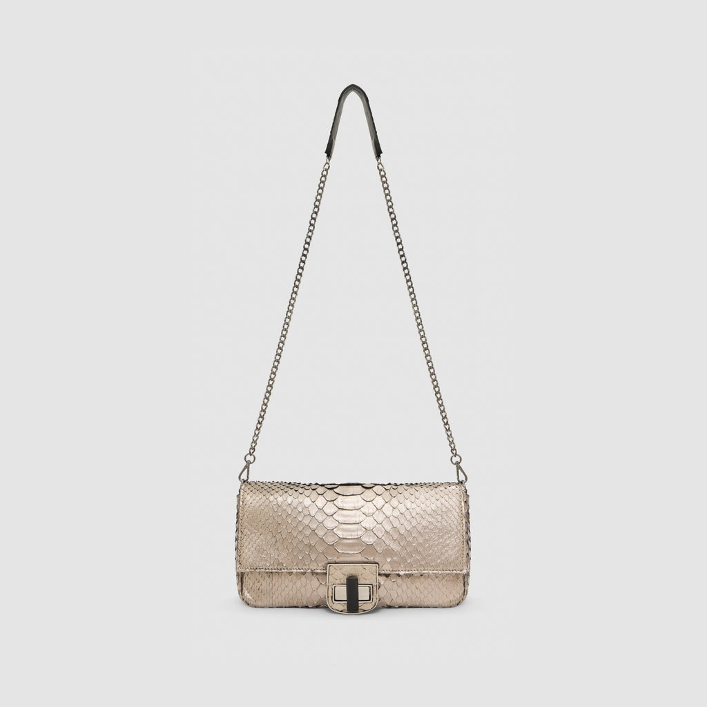 Bolsa Dalí Couro Python