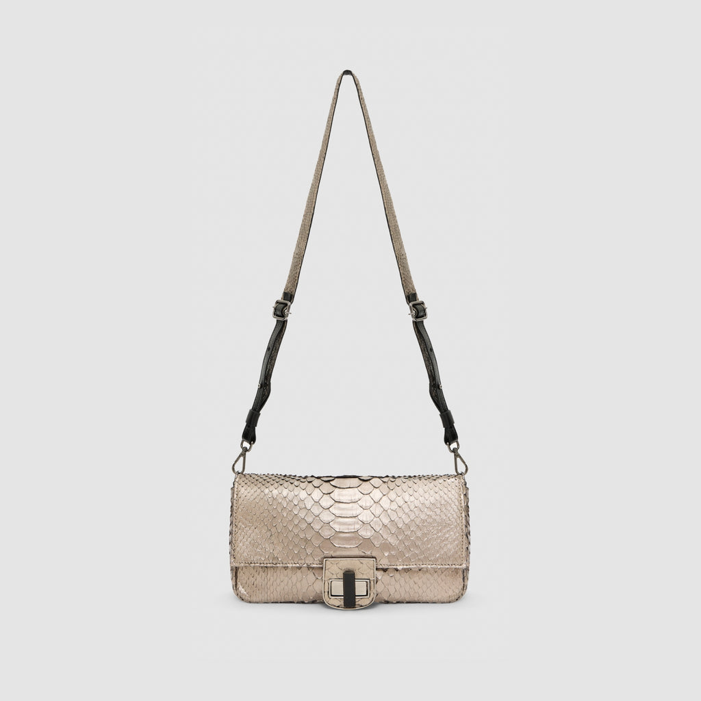Bolsa Dalí Couro Python