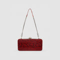 Clutch ìris Couro Python Moluro