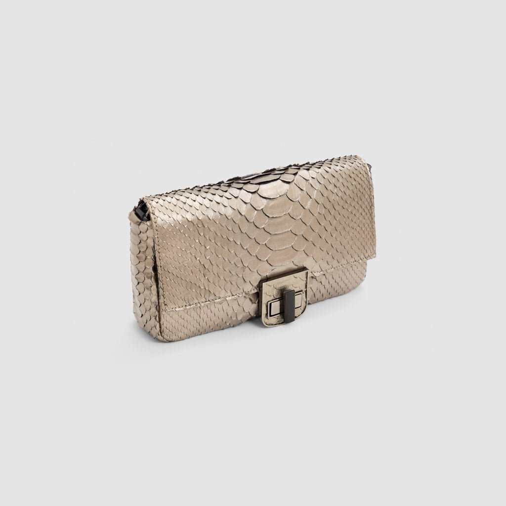 Bolsa Dalí Couro Python