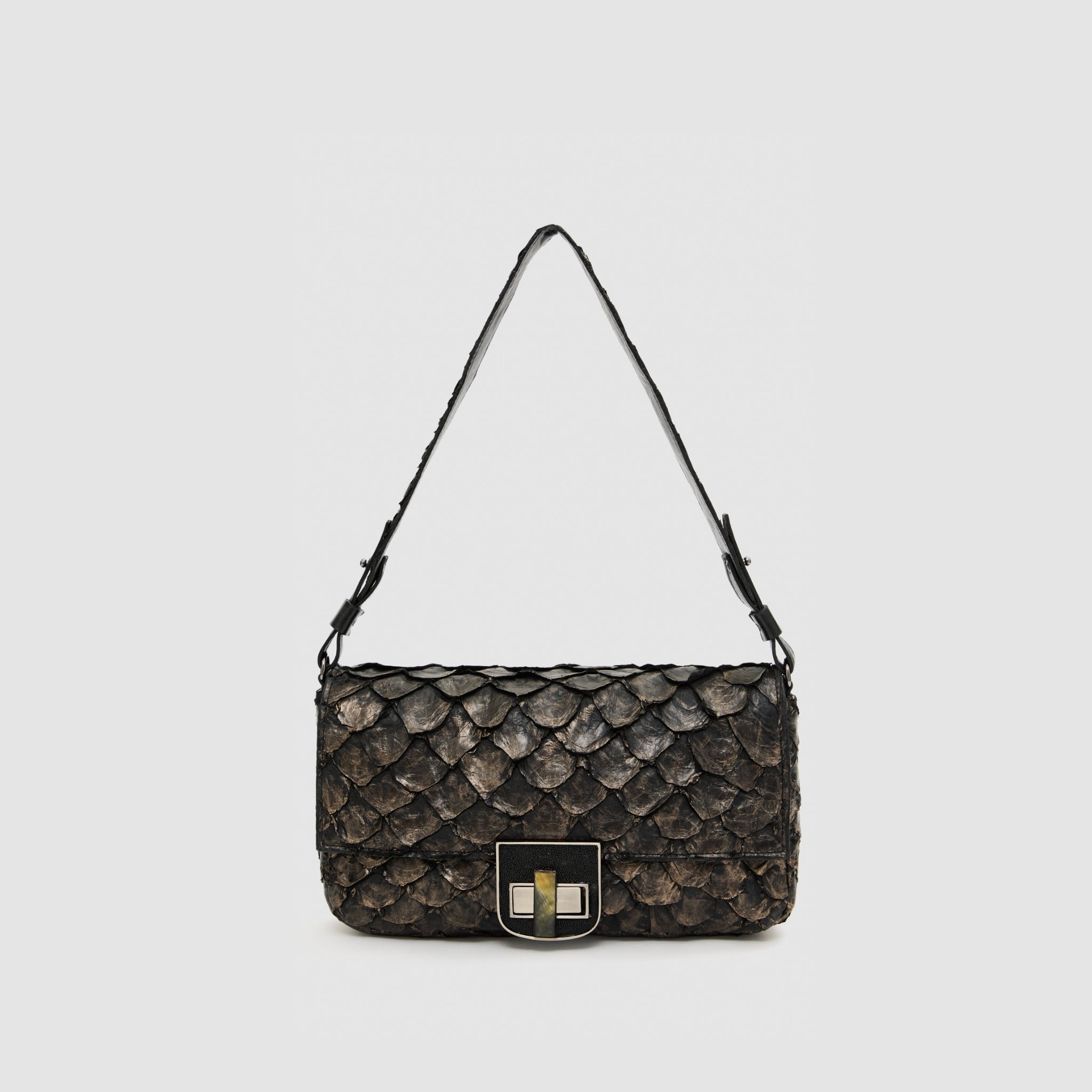Bolsa Dalí Couro Pirarucu