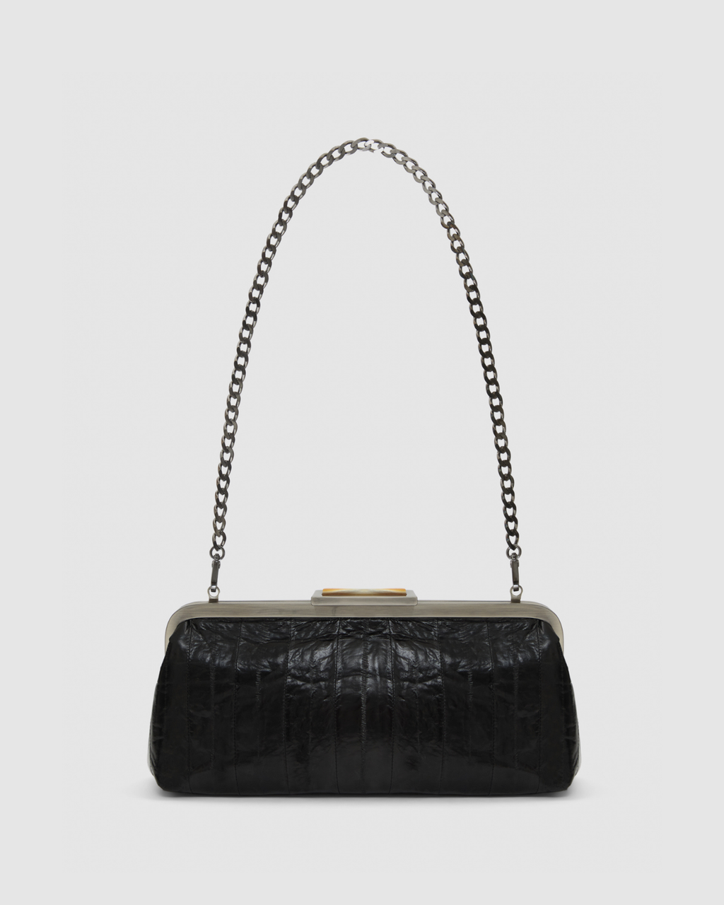 Clutch Potira Couro Enguia
