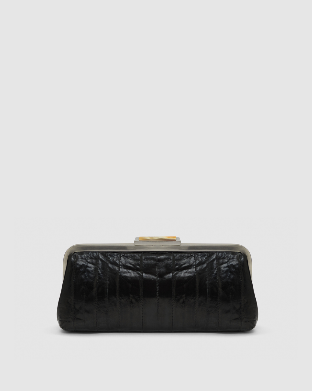 Clutch Potira Couro Enguia