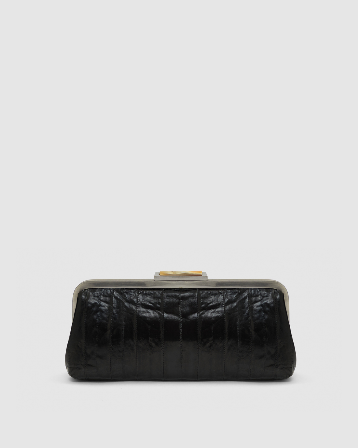 Clutch Potira Couro Enguia