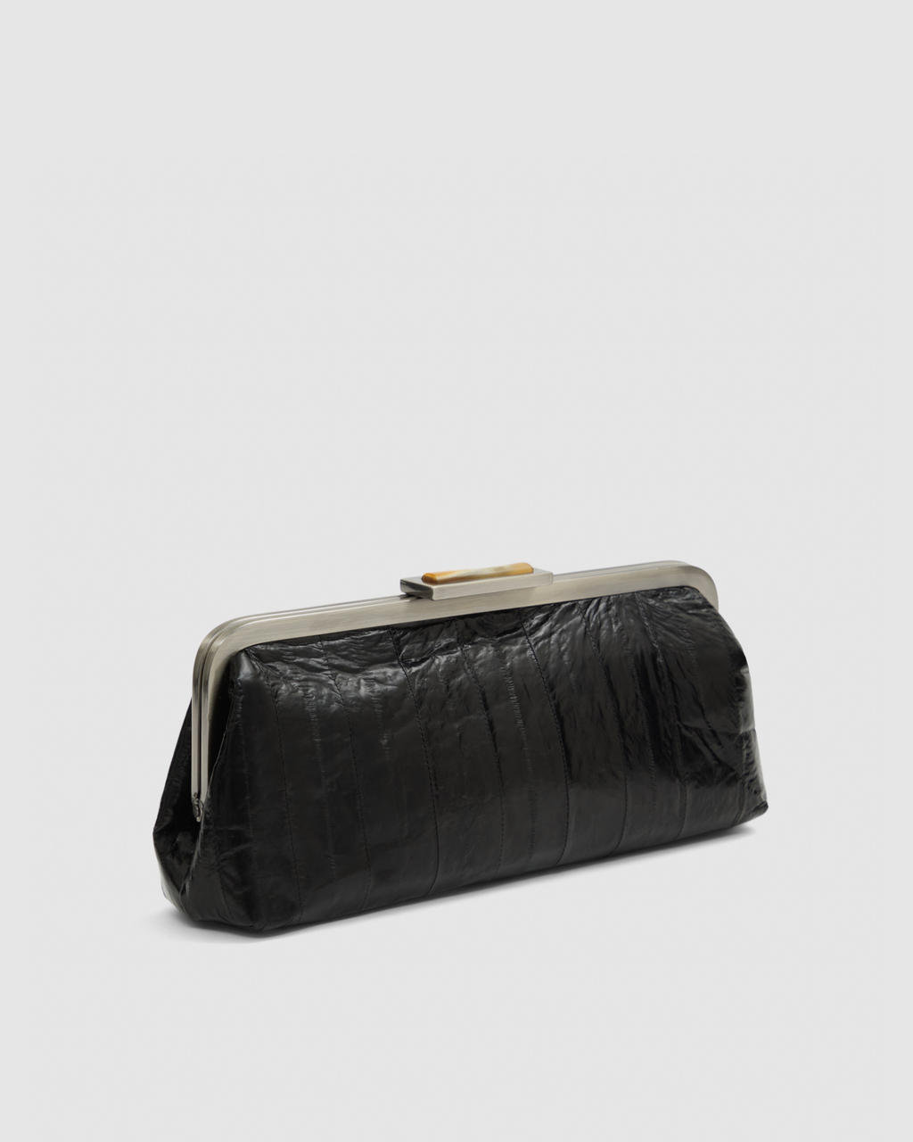 Clutch Potira Couro Enguia