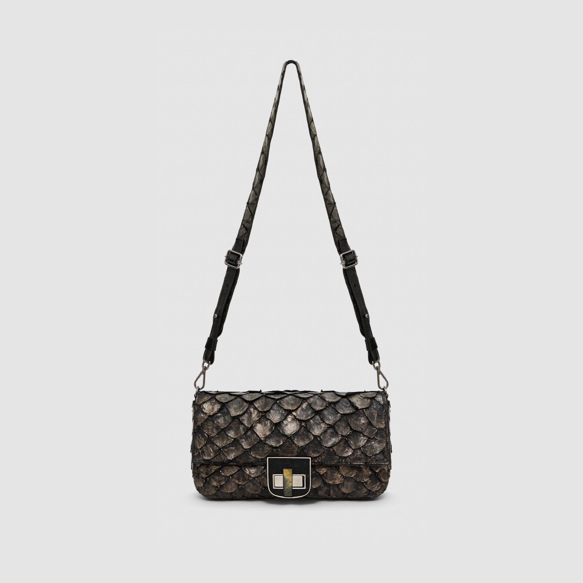 Bolsa Dalí Couro Pirarucu