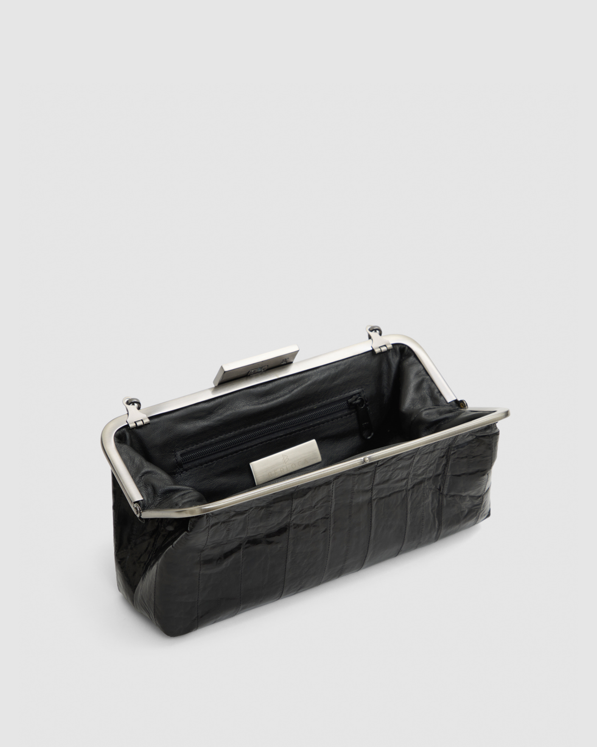 Clutch Potira Couro Enguia