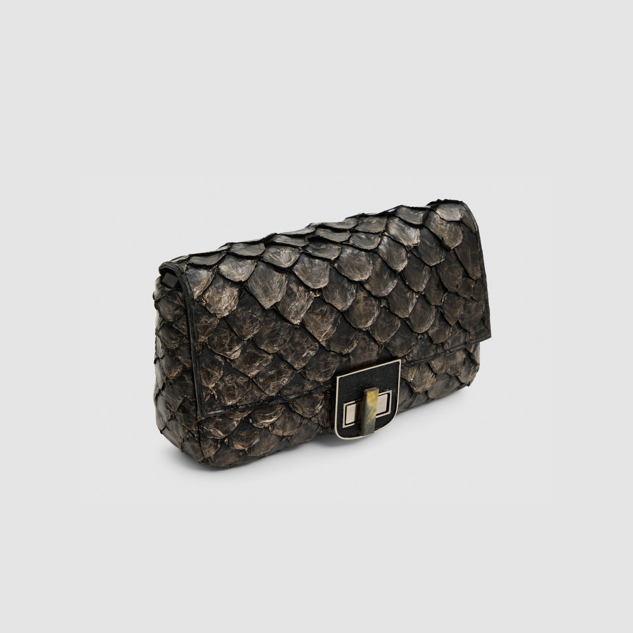 Bolsa Dalí Couro Pirarucu