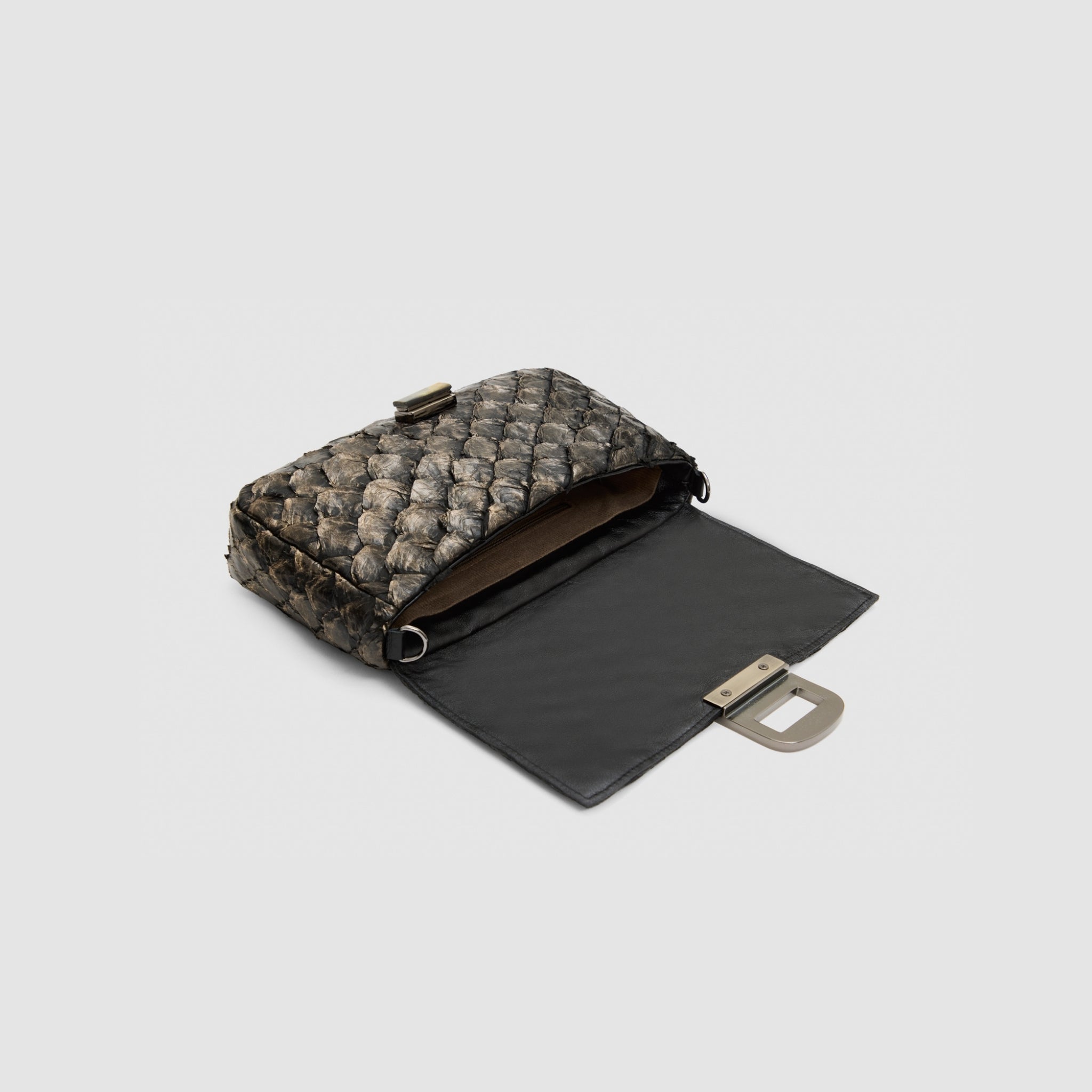 Bolsa Dalí Couro Pirarucu