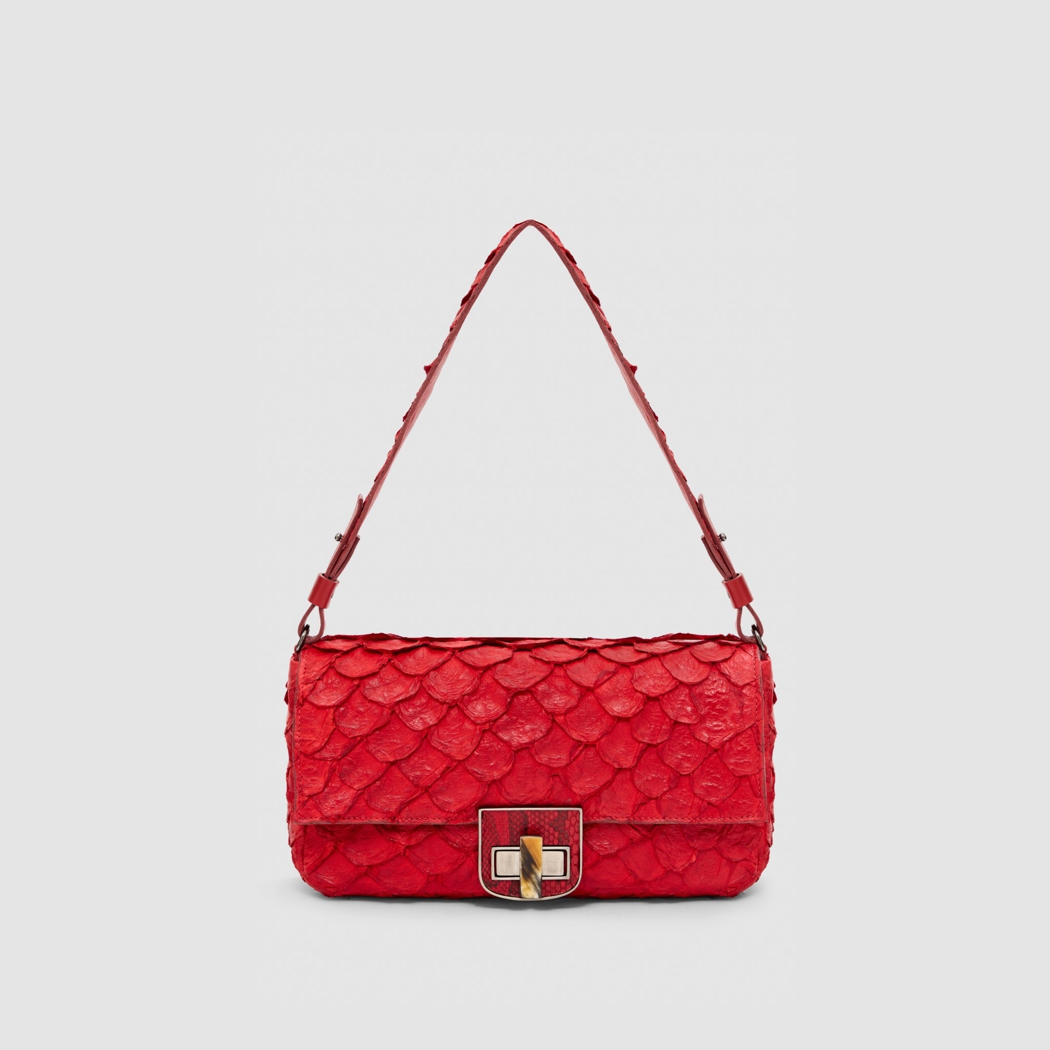 Bolsa Dalí Couro Pirarucu