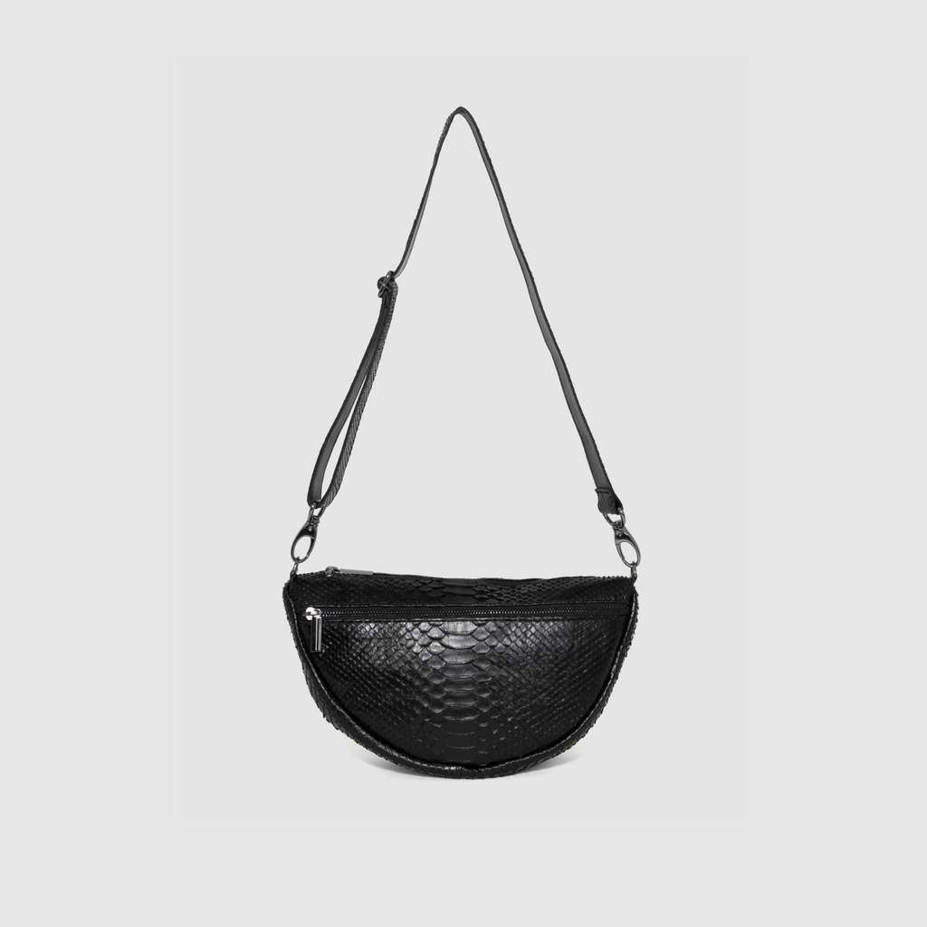 Bolsa Ingá Couro de Python