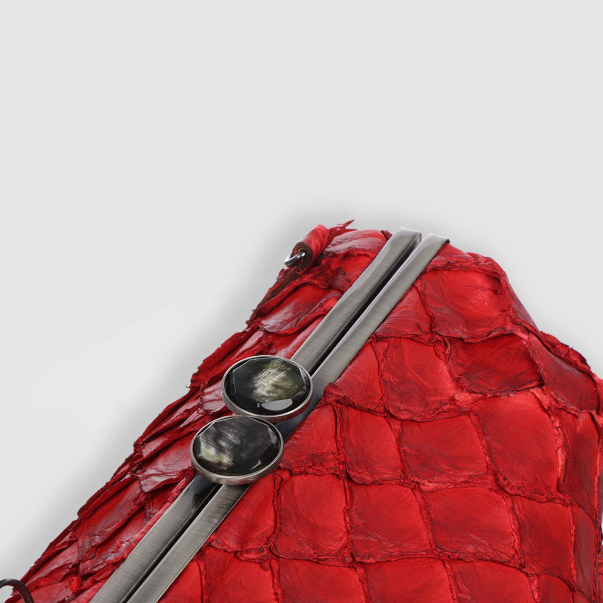 Bolsa Mochila Tucaneiro Couro Pirarucu