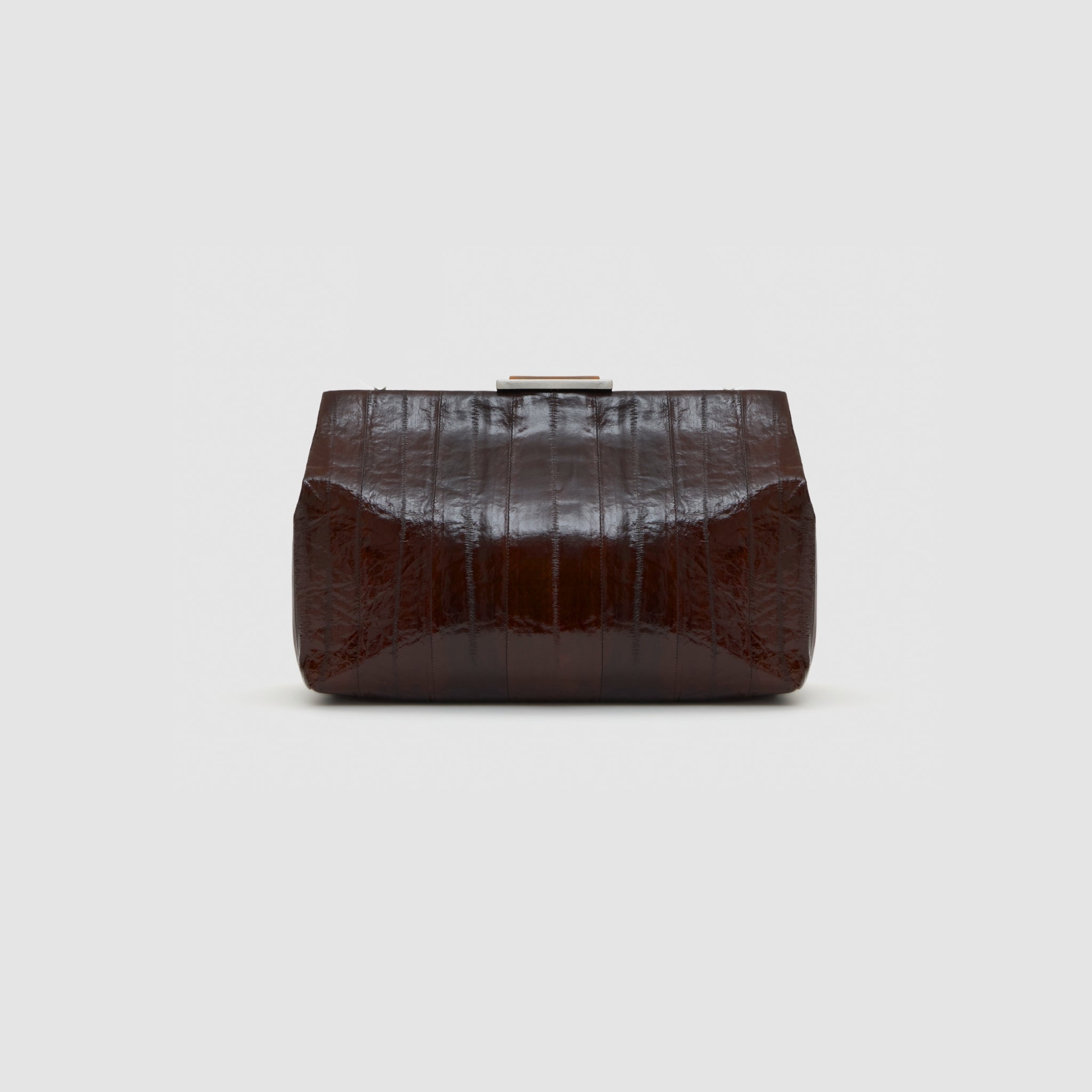 Clutch Cametá Couro Enguia