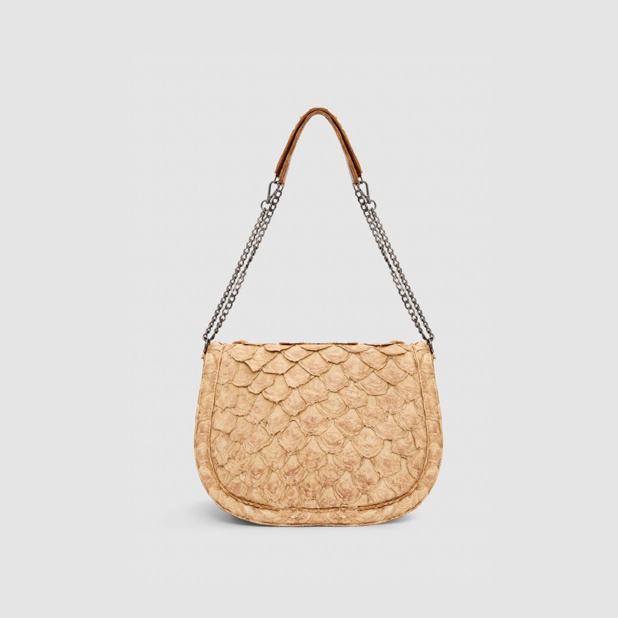 Bolsa Monalisa Couro Pirarucu