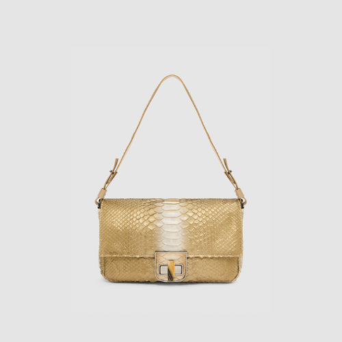 Bolsa Dalí Couro Python