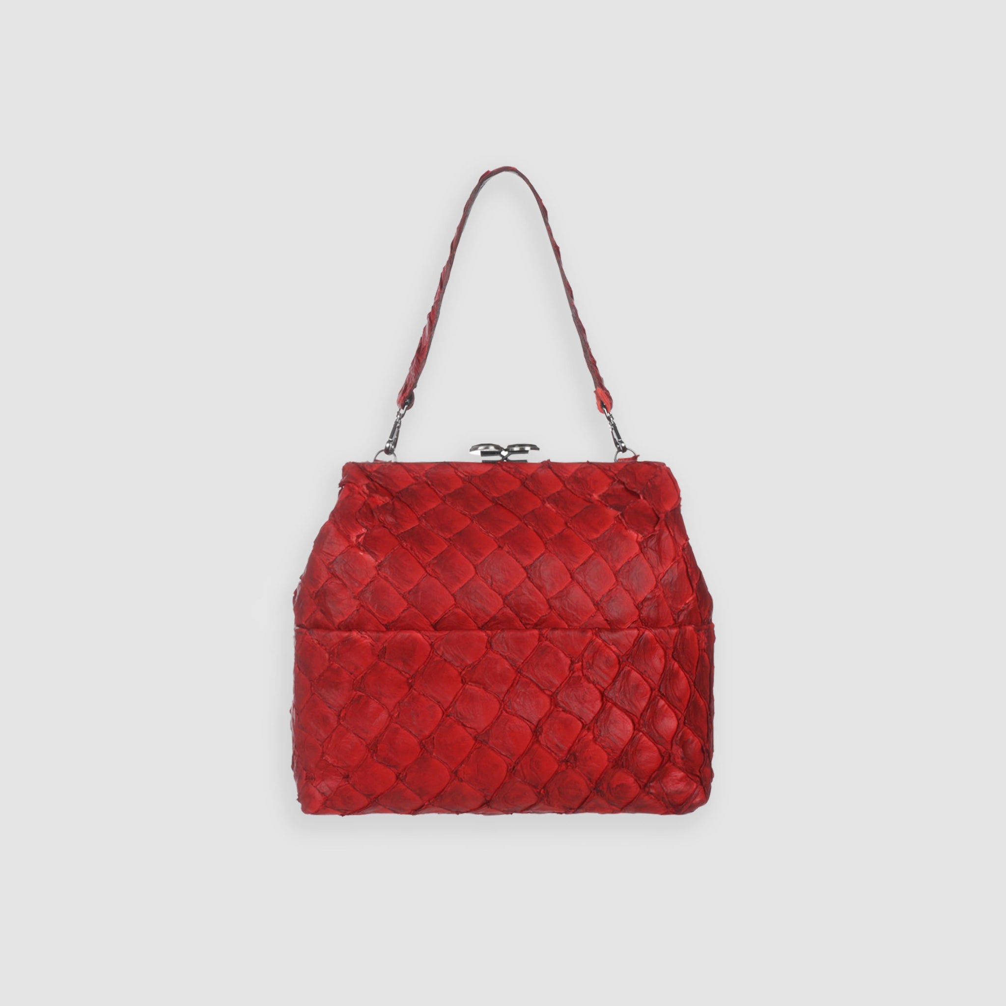 Bolsa Mochila Tucaneiro Couro Pirarucu