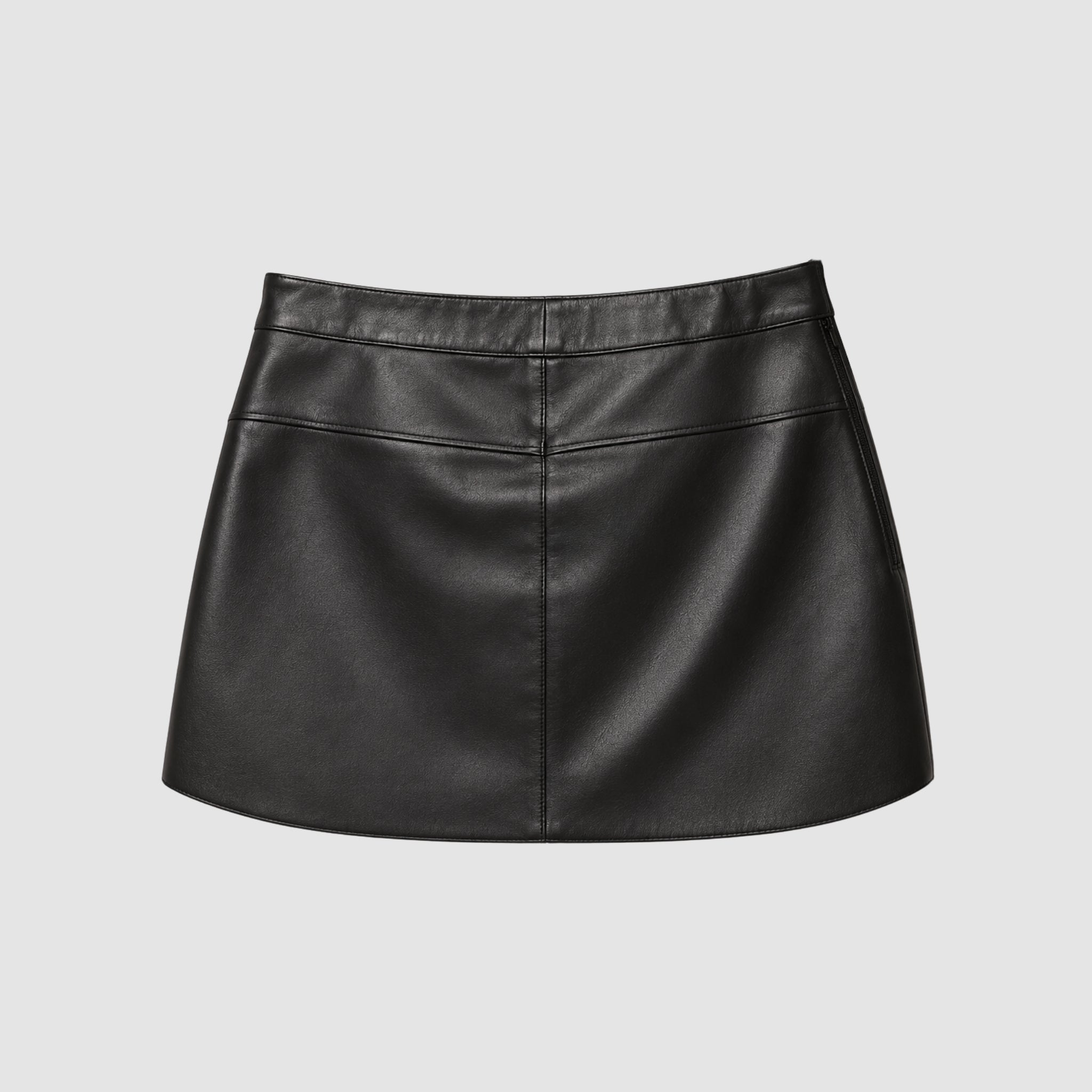 Minissaia Bolsos Couro Legítimo