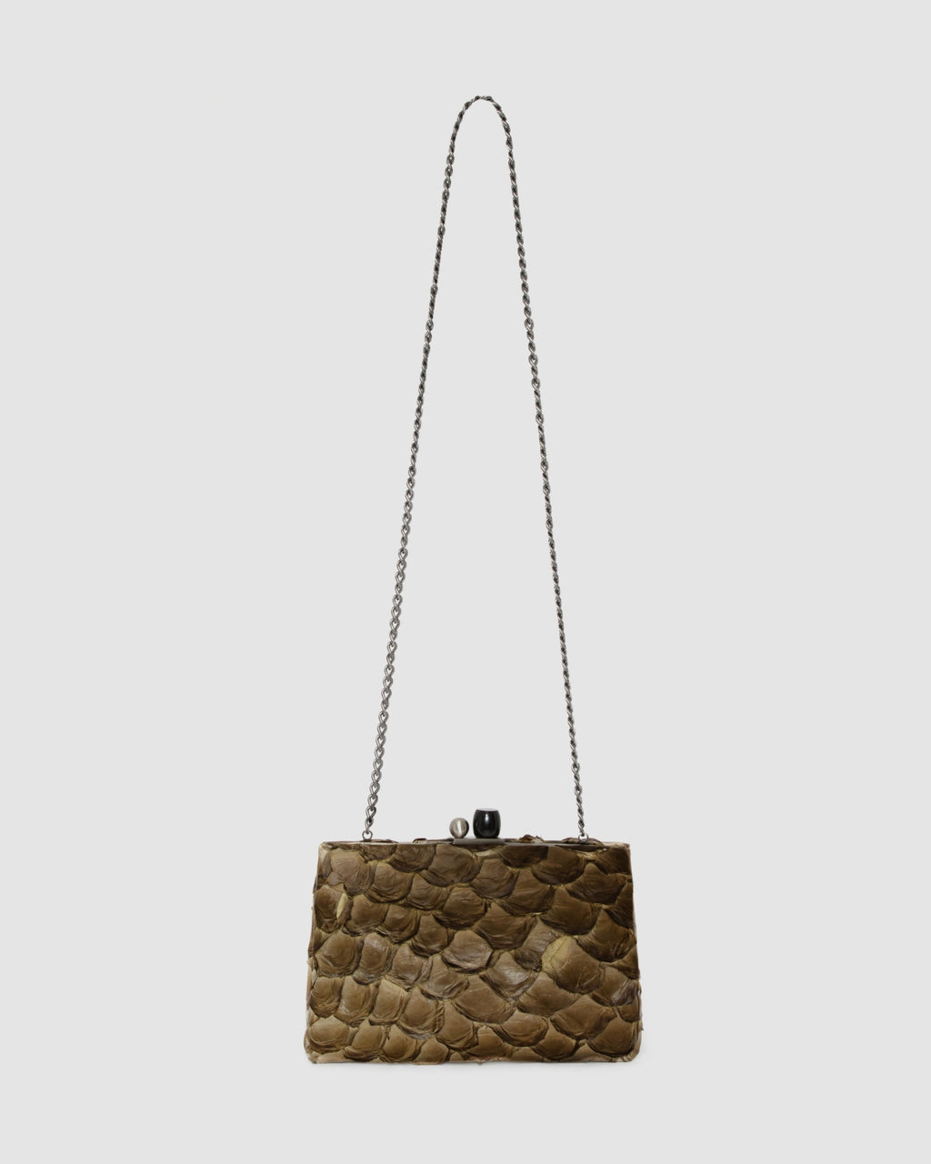 Clutch Maya Couro Pirarucu