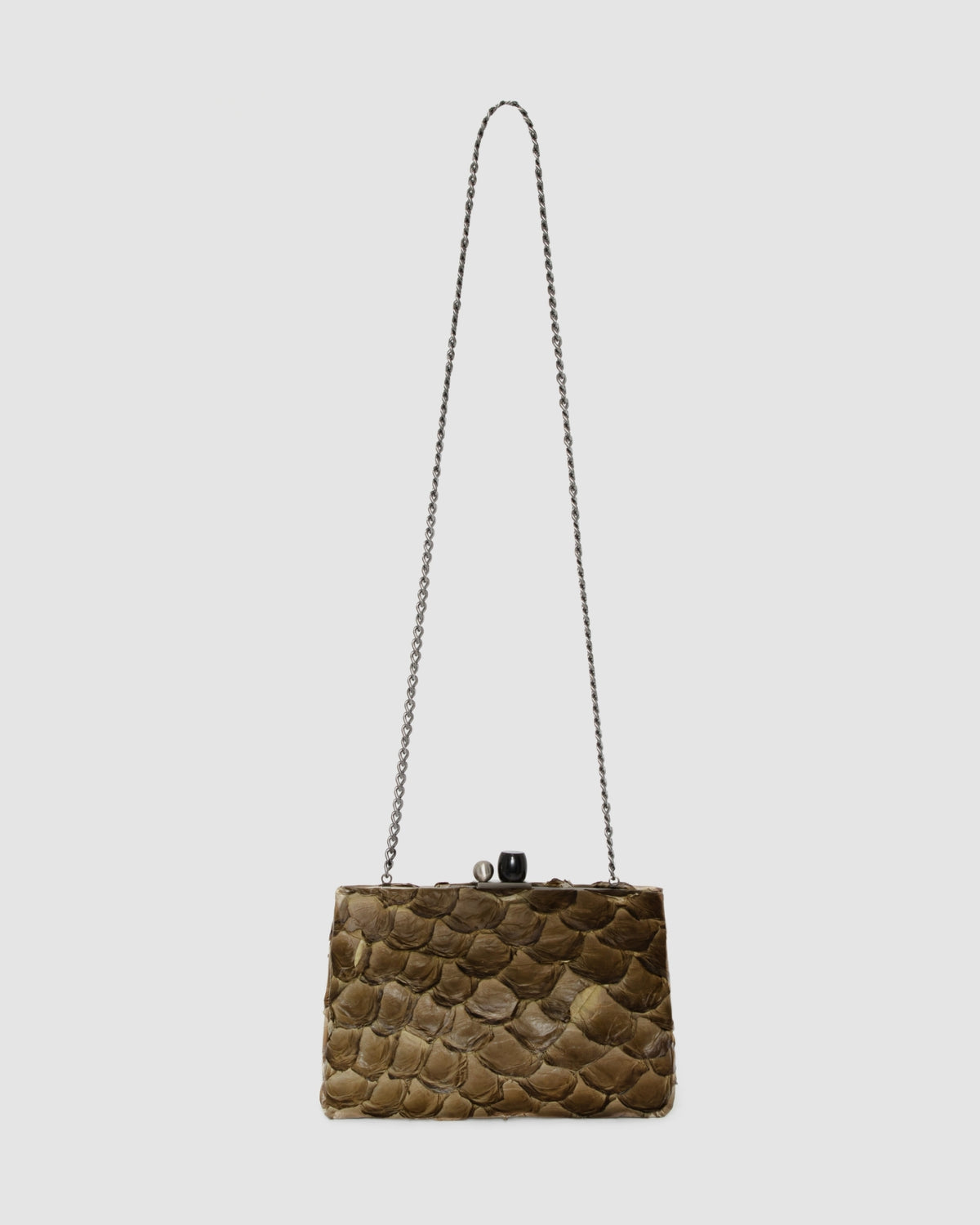 Clutch Maya Couro Pirarucu