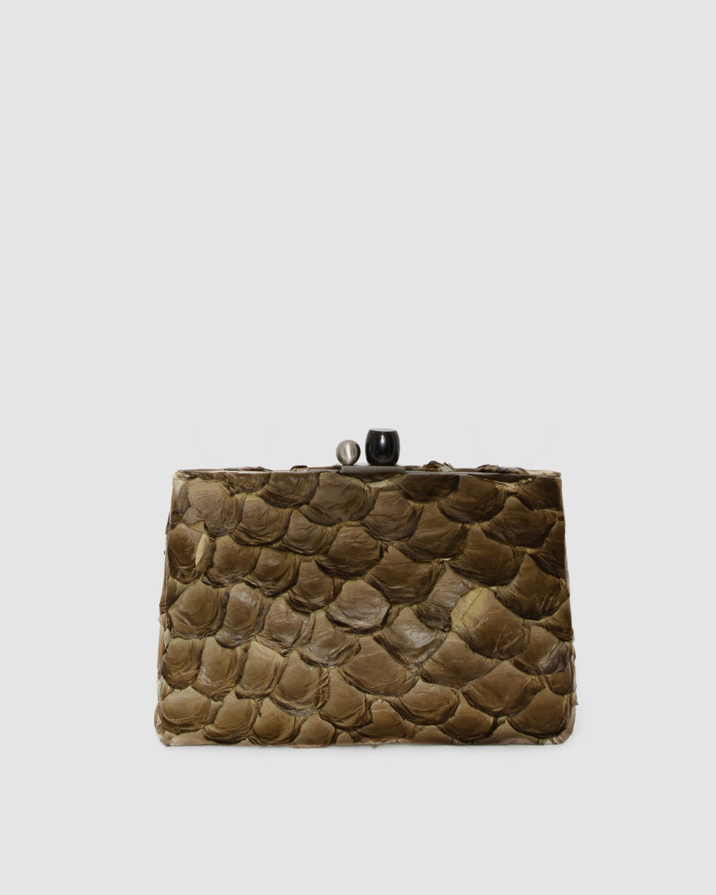 Clutch Maya Couro Pirarucu