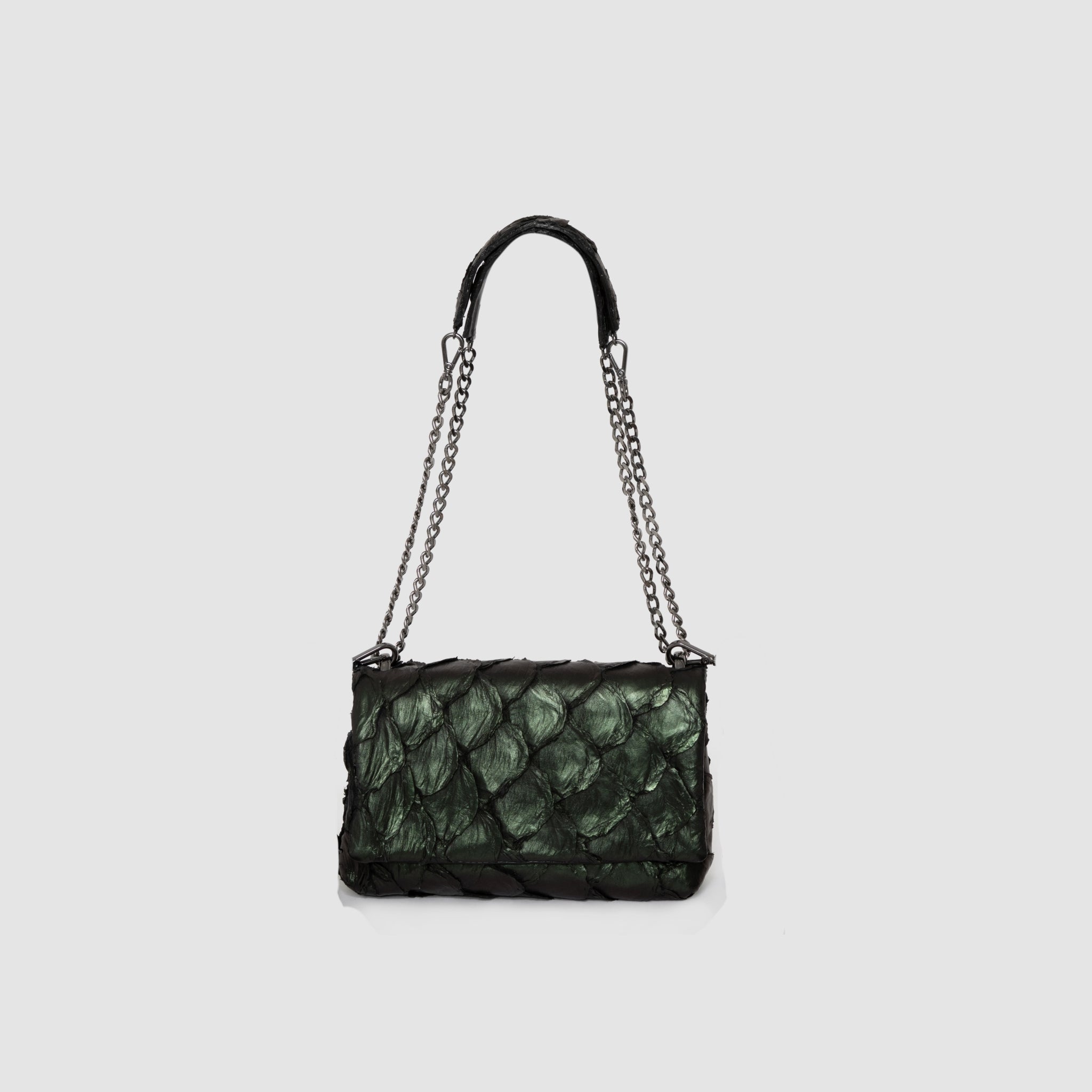 Bolsa Paricá Couro Pirarucu