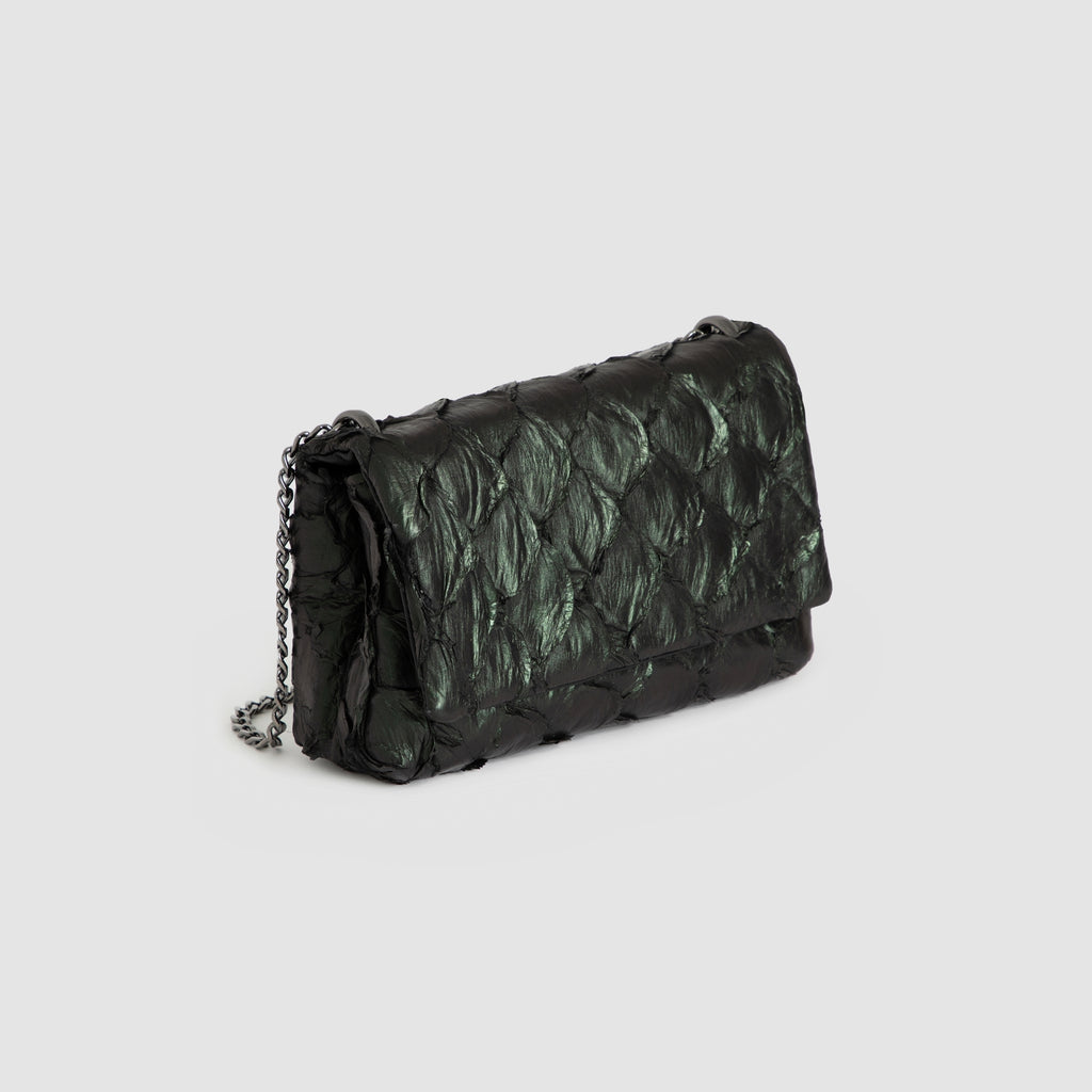 Bolsa Paricá Couro Pirarucu