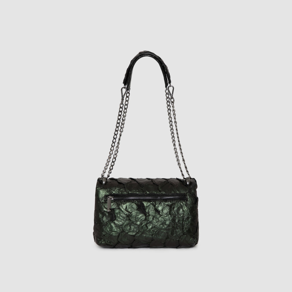 Bolsa Paricá Couro Pirarucu