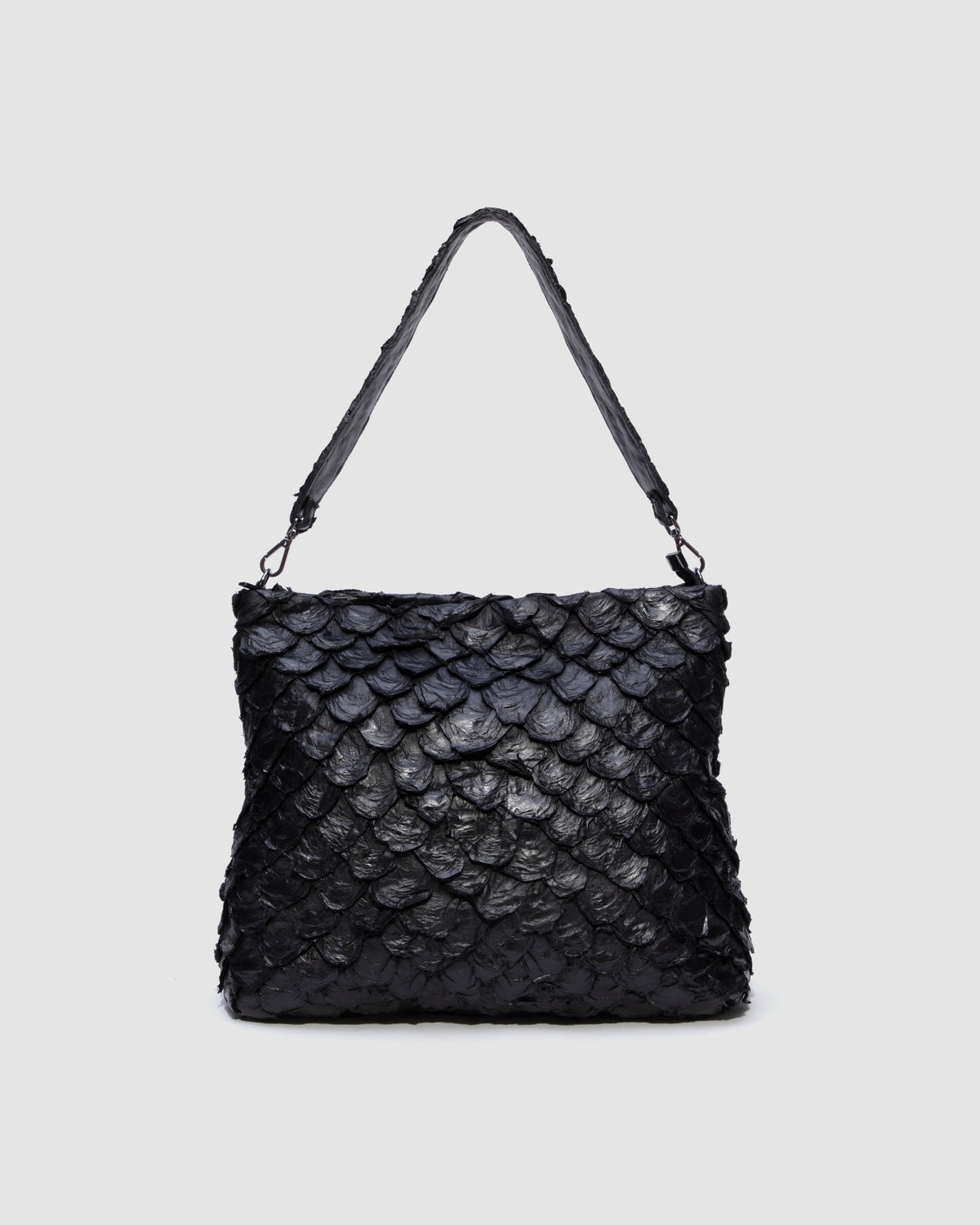 Bolsa Mochila Cumbaru Couro Pirarucu