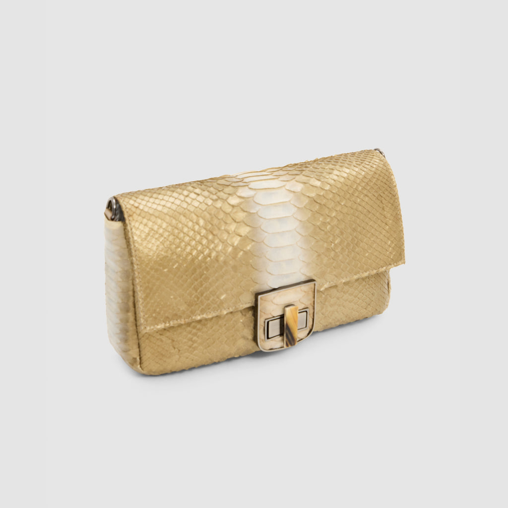 Bolsa Dalí Couro Python