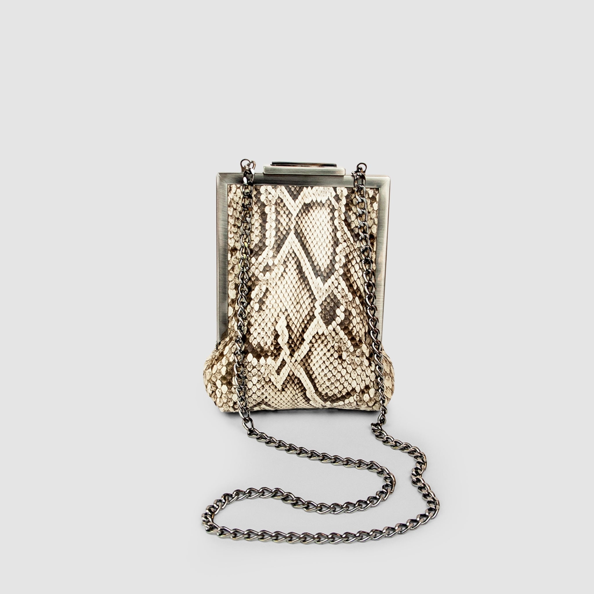 Clutch Afuá Couro Python