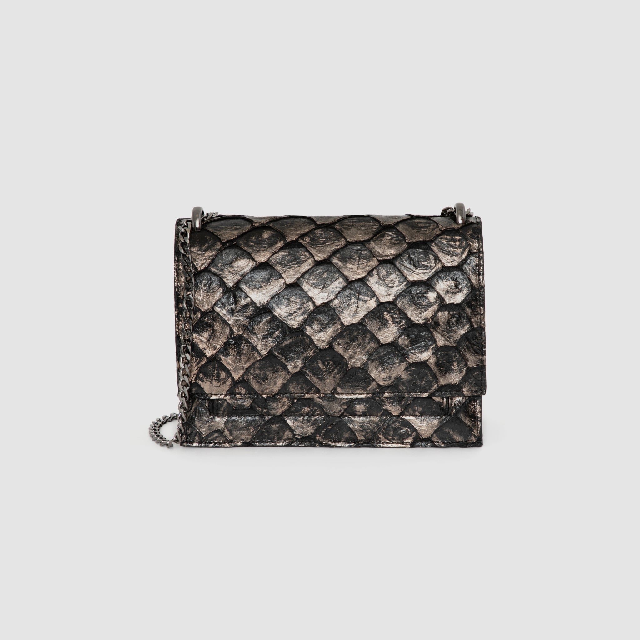 Bolsa Toé Couro Pirarucu