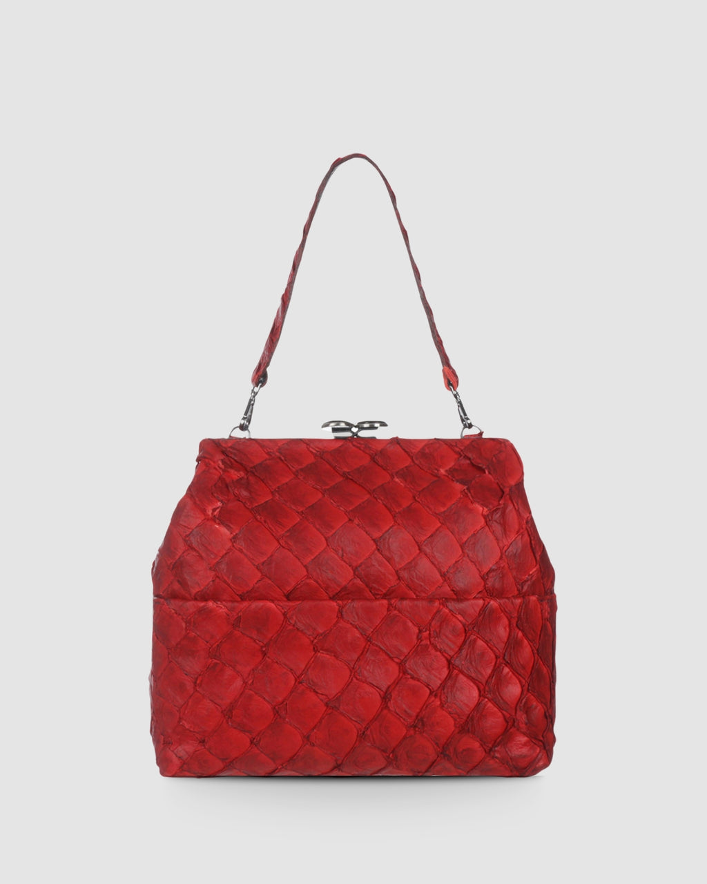 Bolsa Mochila Tucaneiro Couro Pirarucu