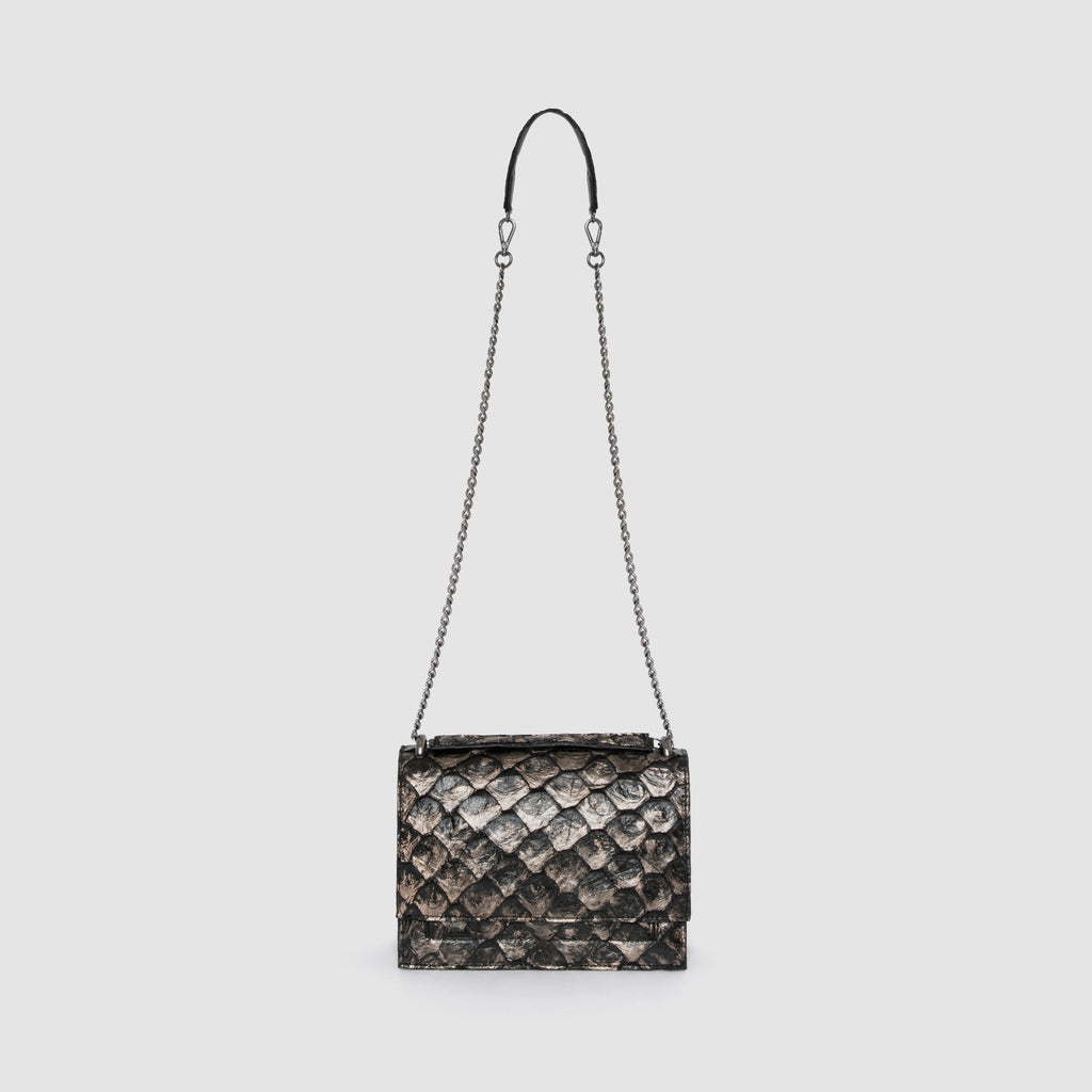 Bolsa Toé Couro Pirarucu