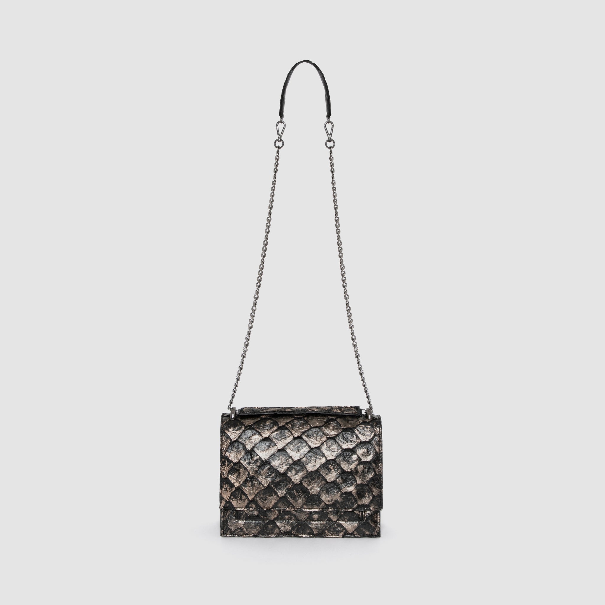 Bolsa Toé Couro Pirarucu