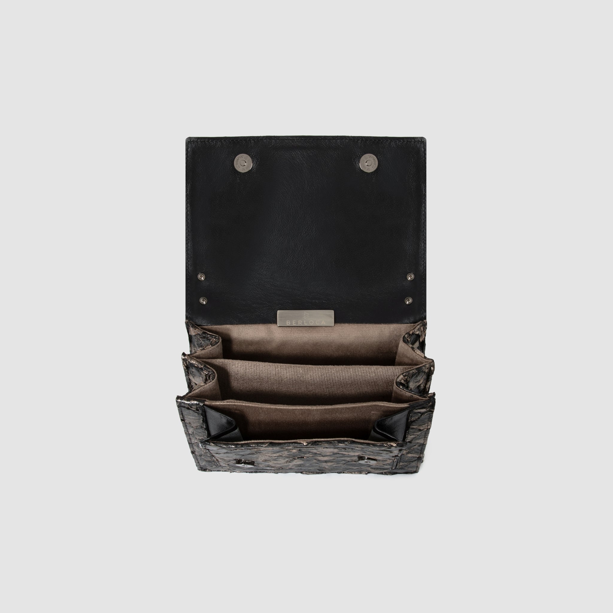 Bolsa Toé Couro Pirarucu