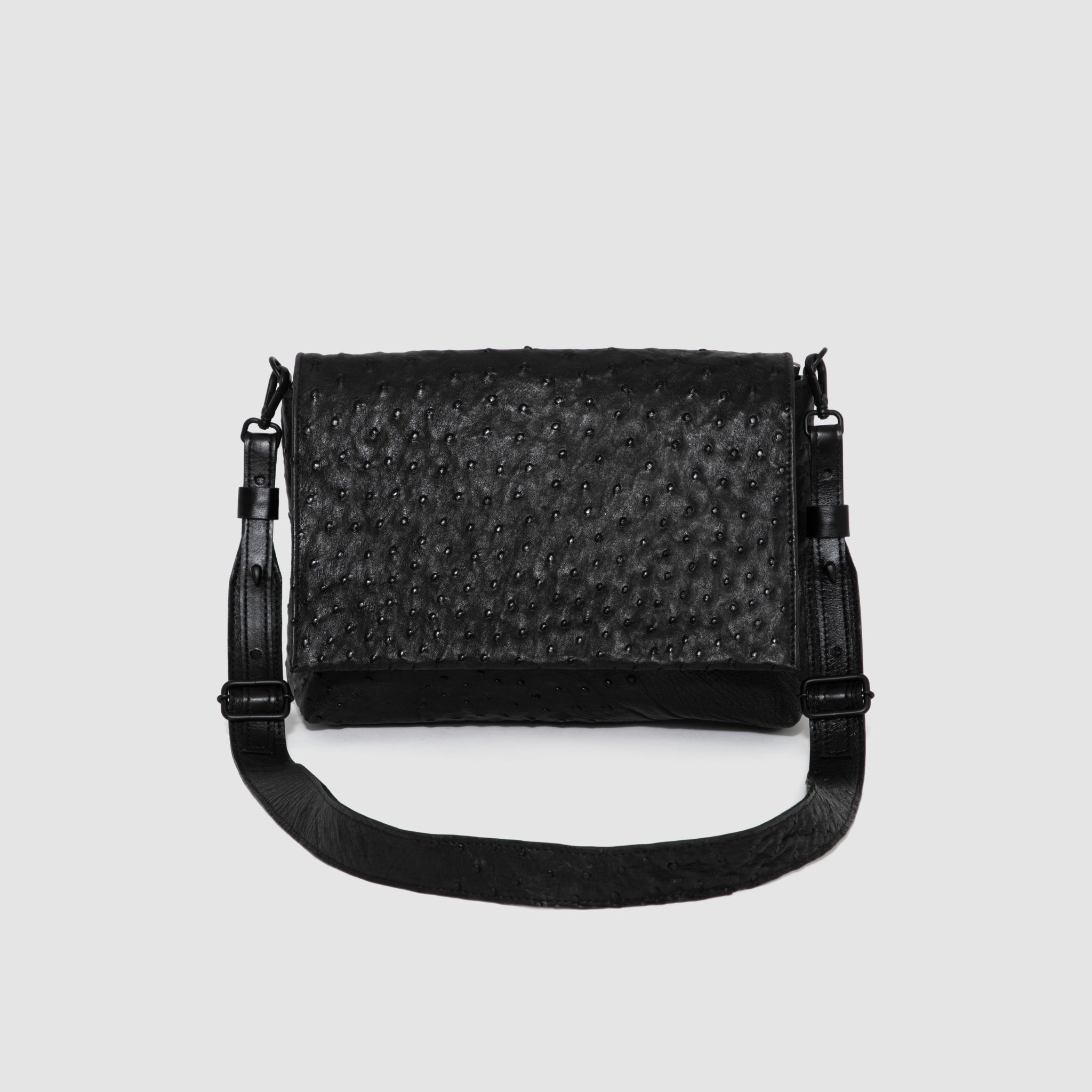 Bolsa Tipuana Couro Avestruz