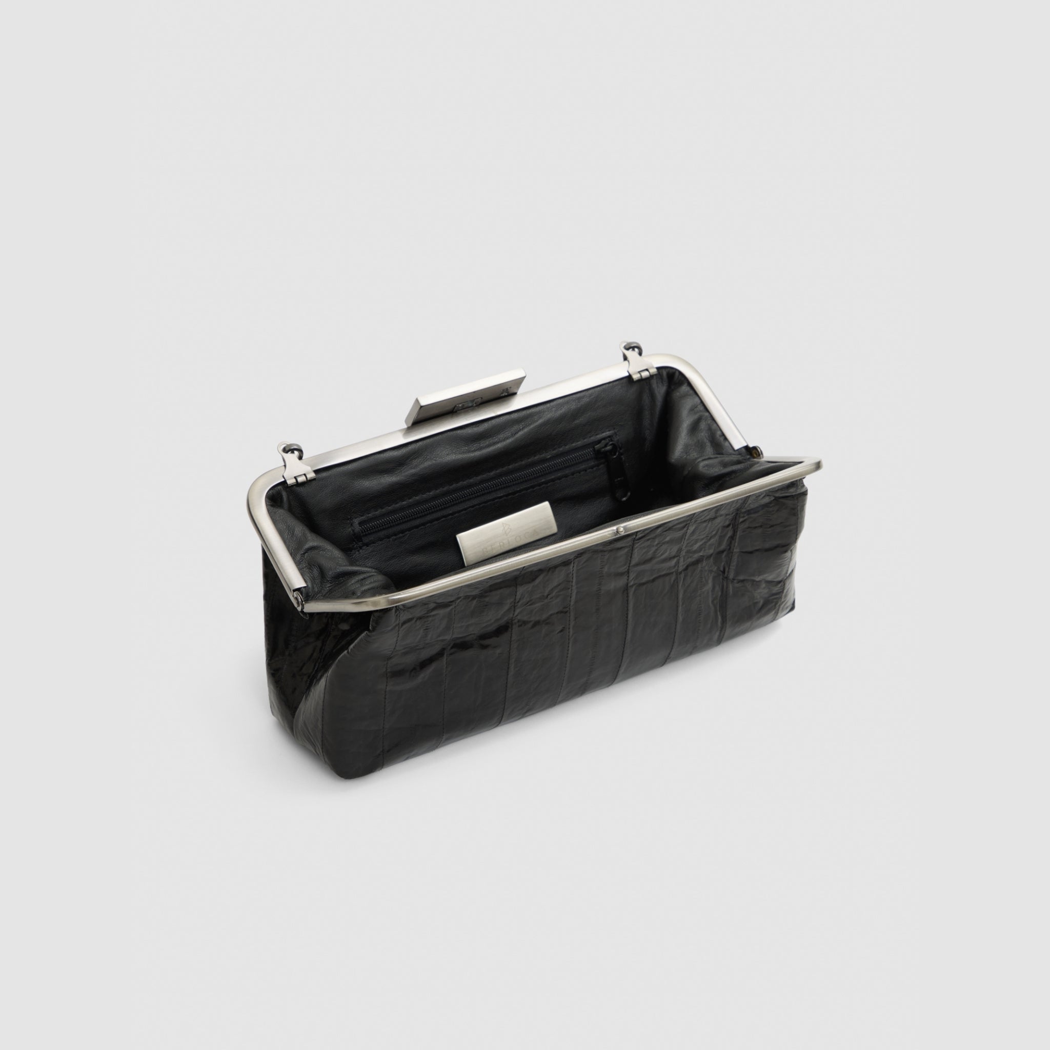 Clutch Potira Couro Enguia