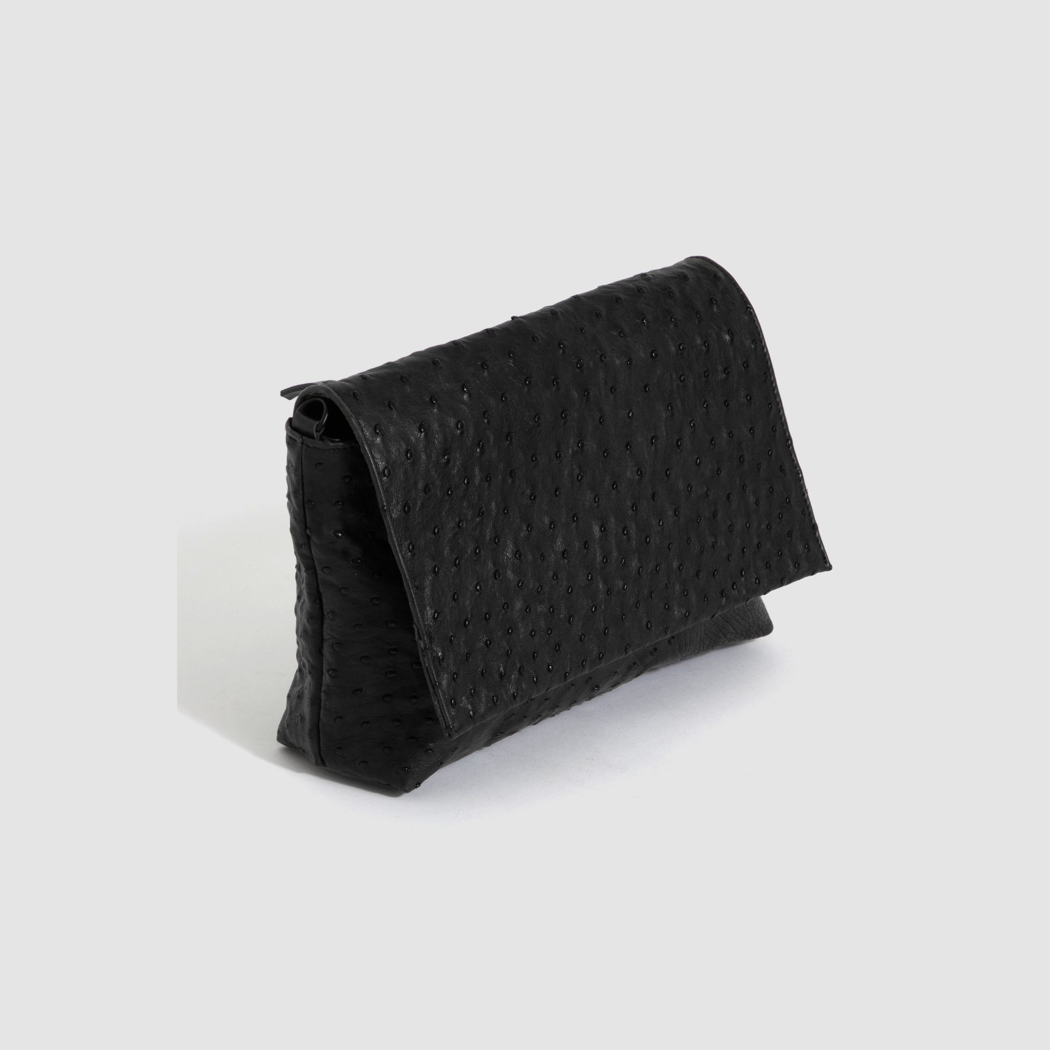 Bolsa Tipuana Couro Avestruz