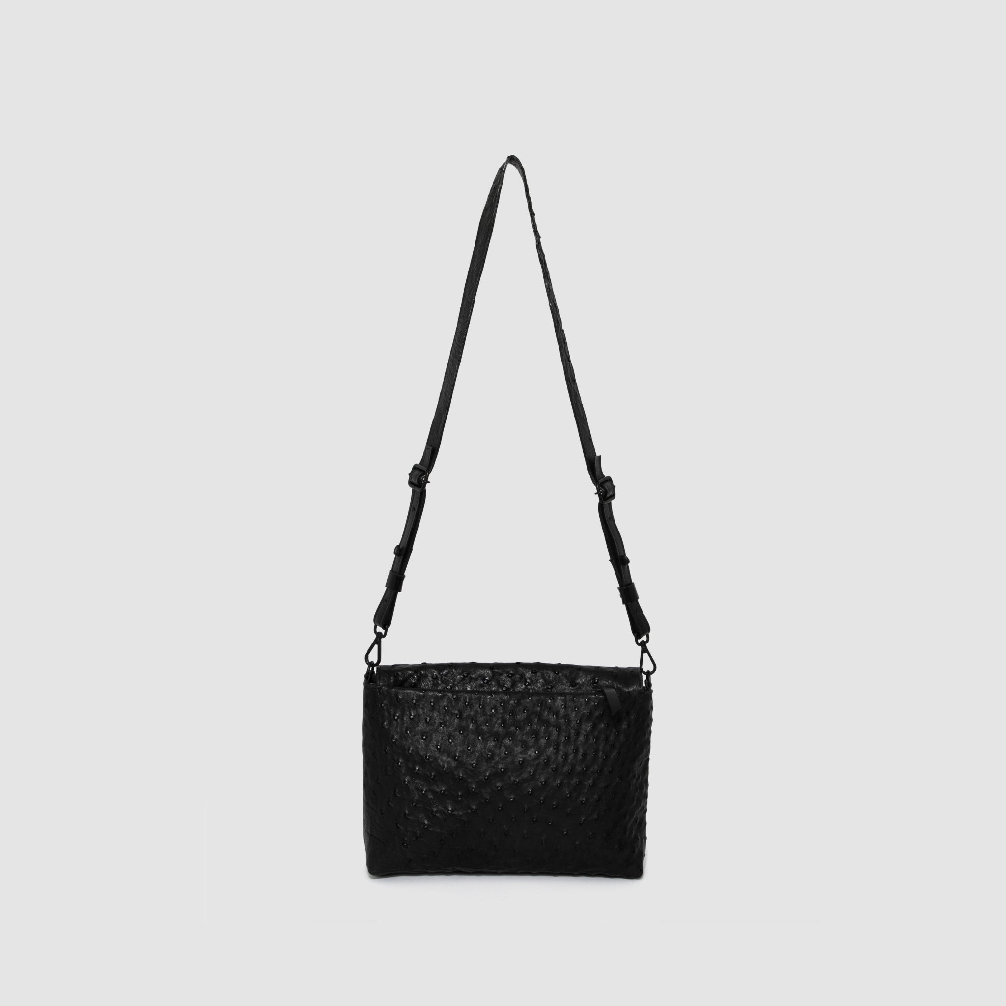 Bolsa Tipuana Couro Avestruz