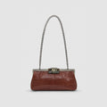 Clutch Cotijuba Couro Lezard
