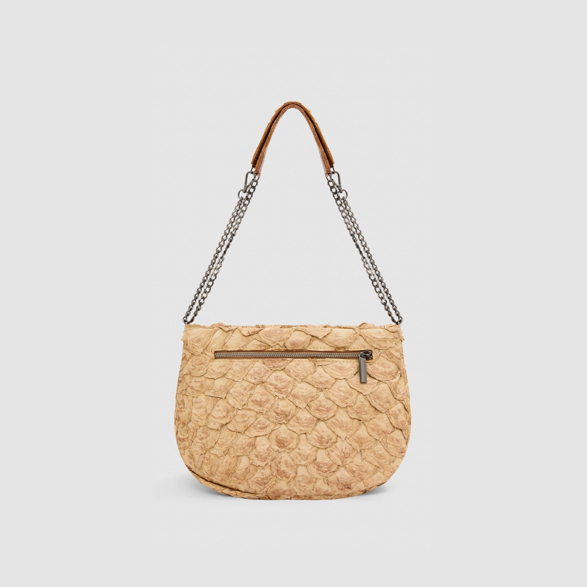 Bolsa Monalisa Couro Pirarucu
