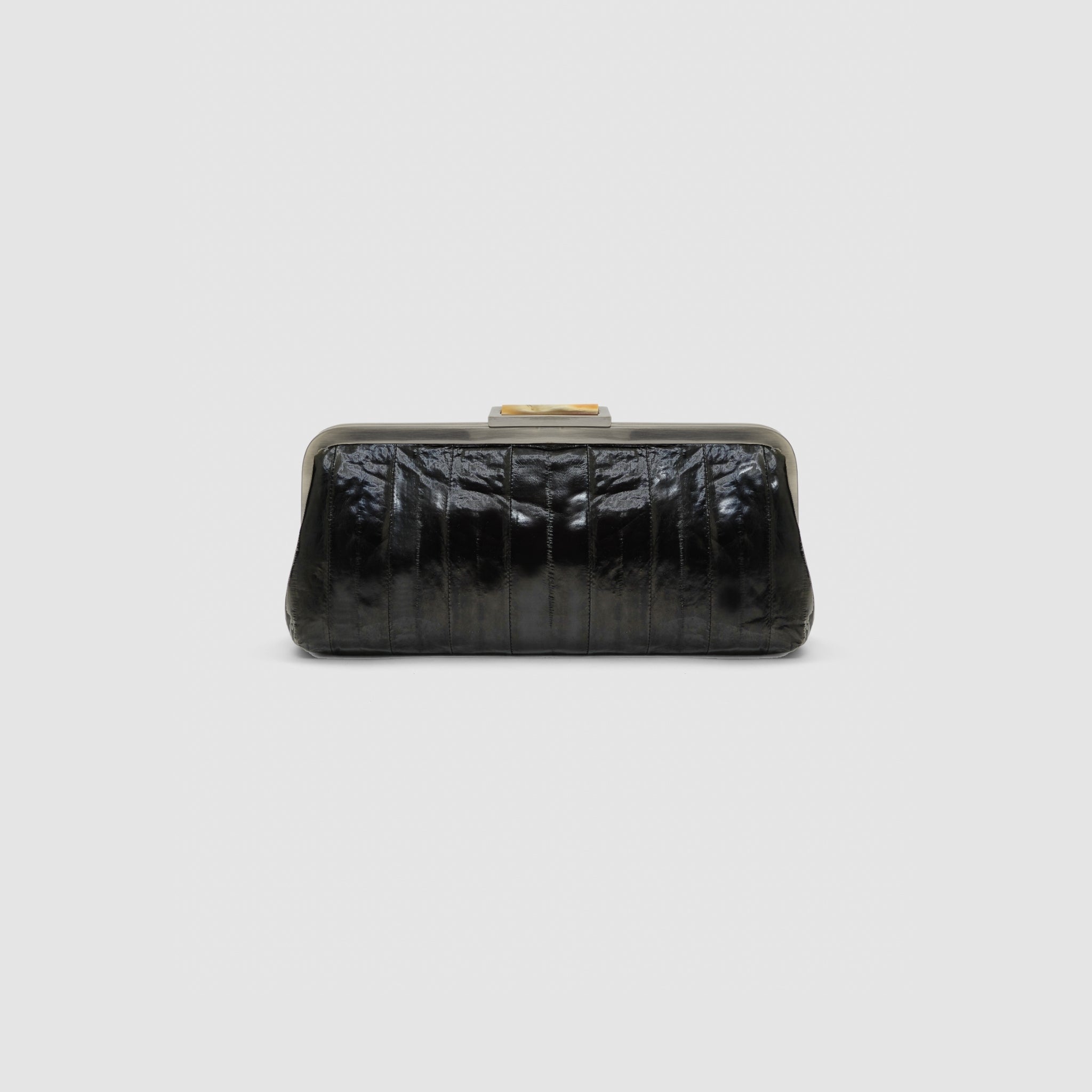 Clutch Potira Couro Enguia