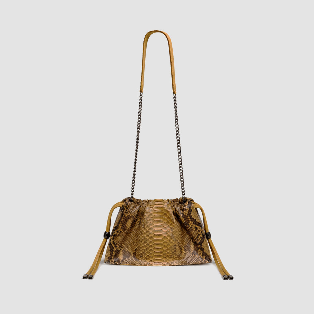 Bolsa Vinci Couro de Python