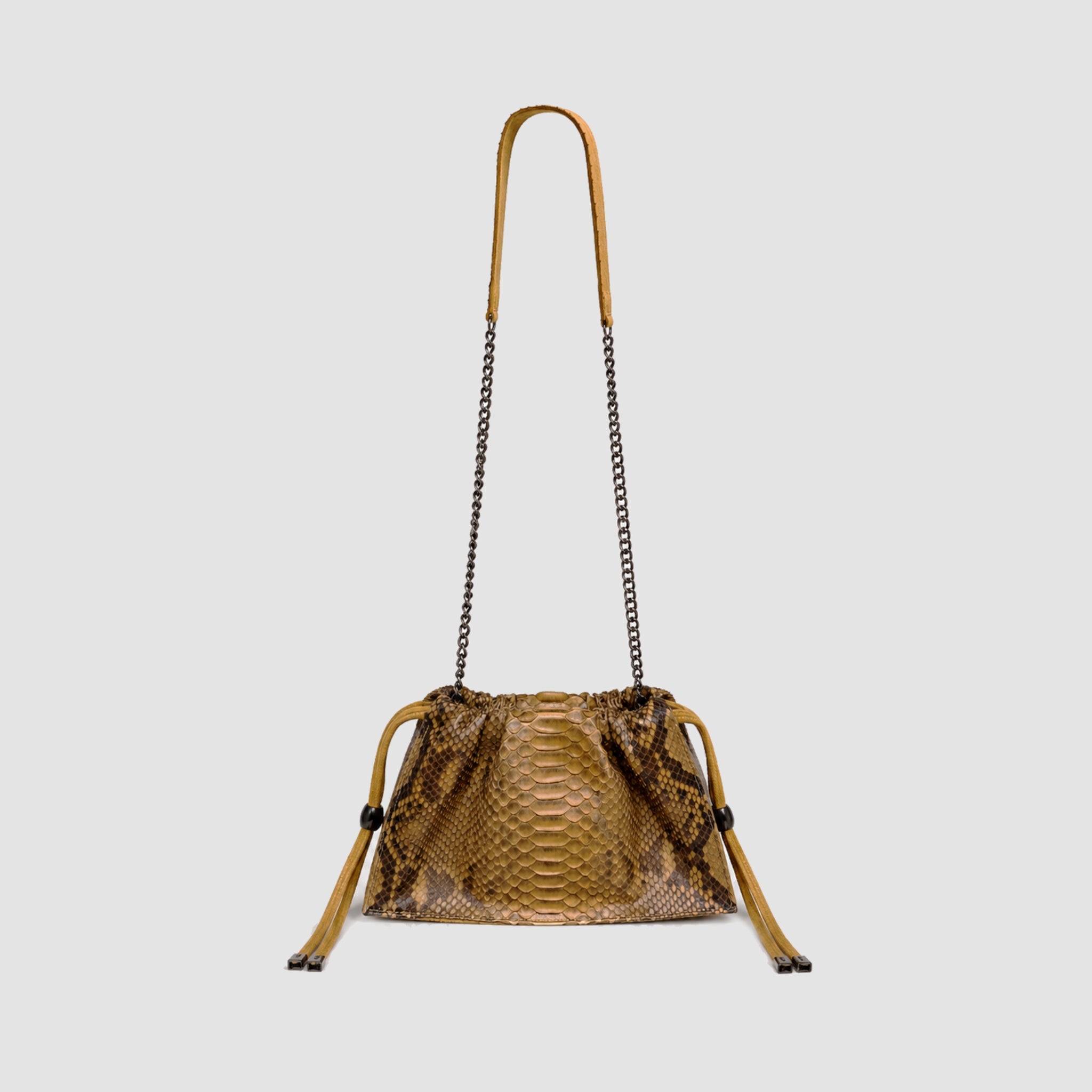 Bolsa Vinci Couro de Python
