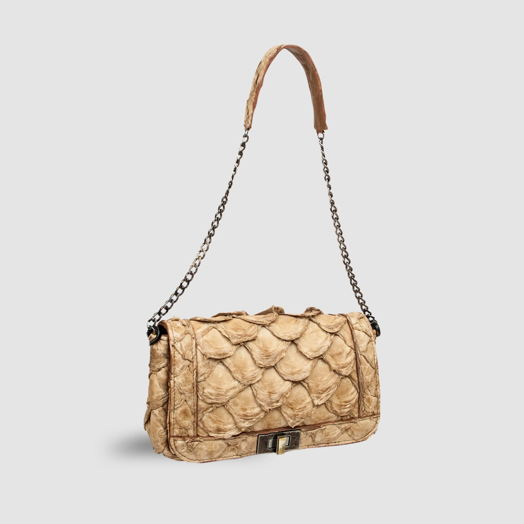 Bolsa Tucuruí Couro Pirarucu