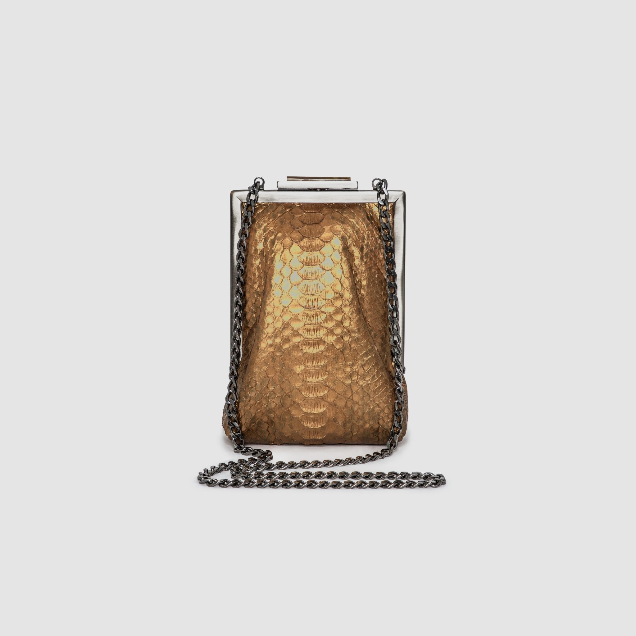 Clutch Afuá Couro Python