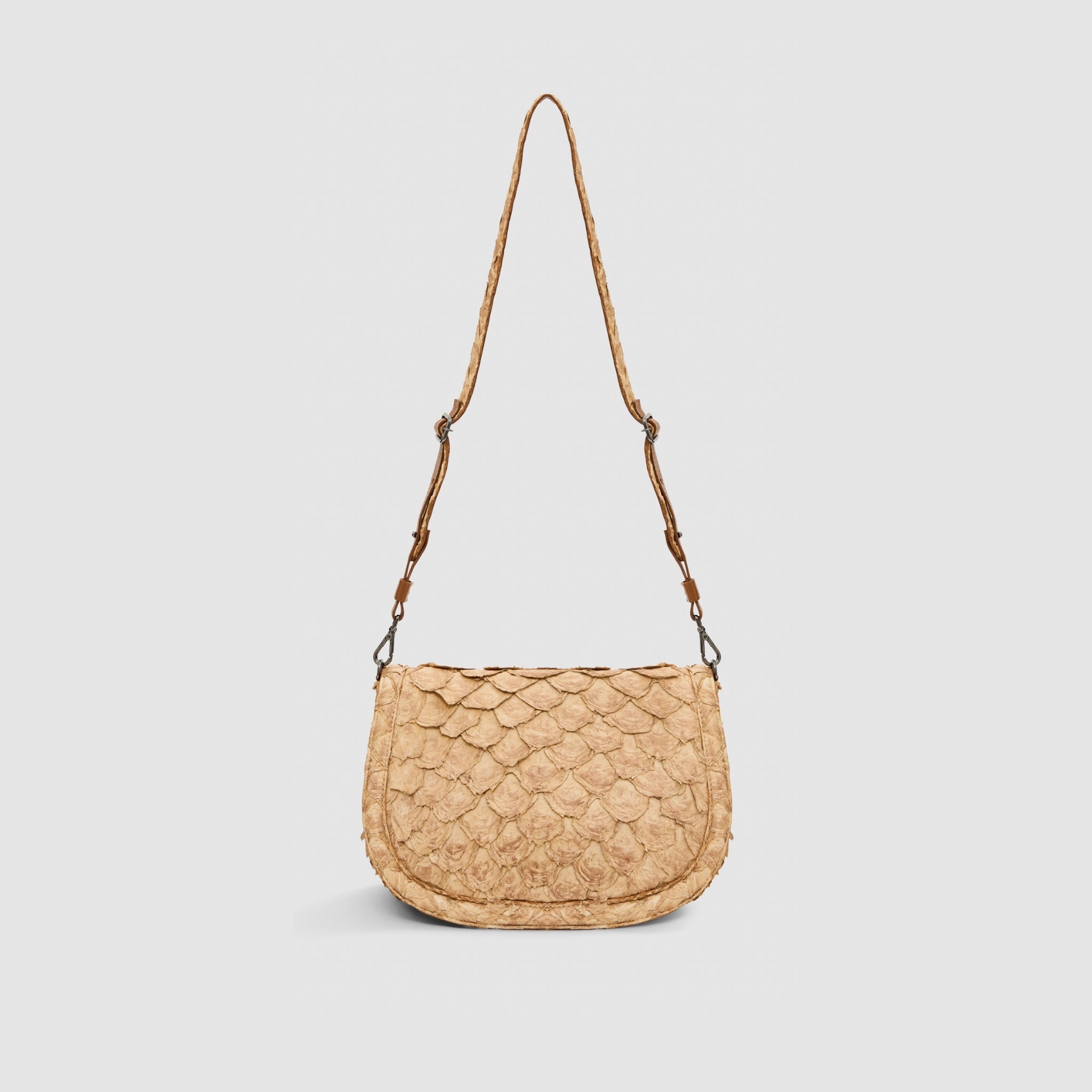 Bolsa Monalisa Couro Pirarucu